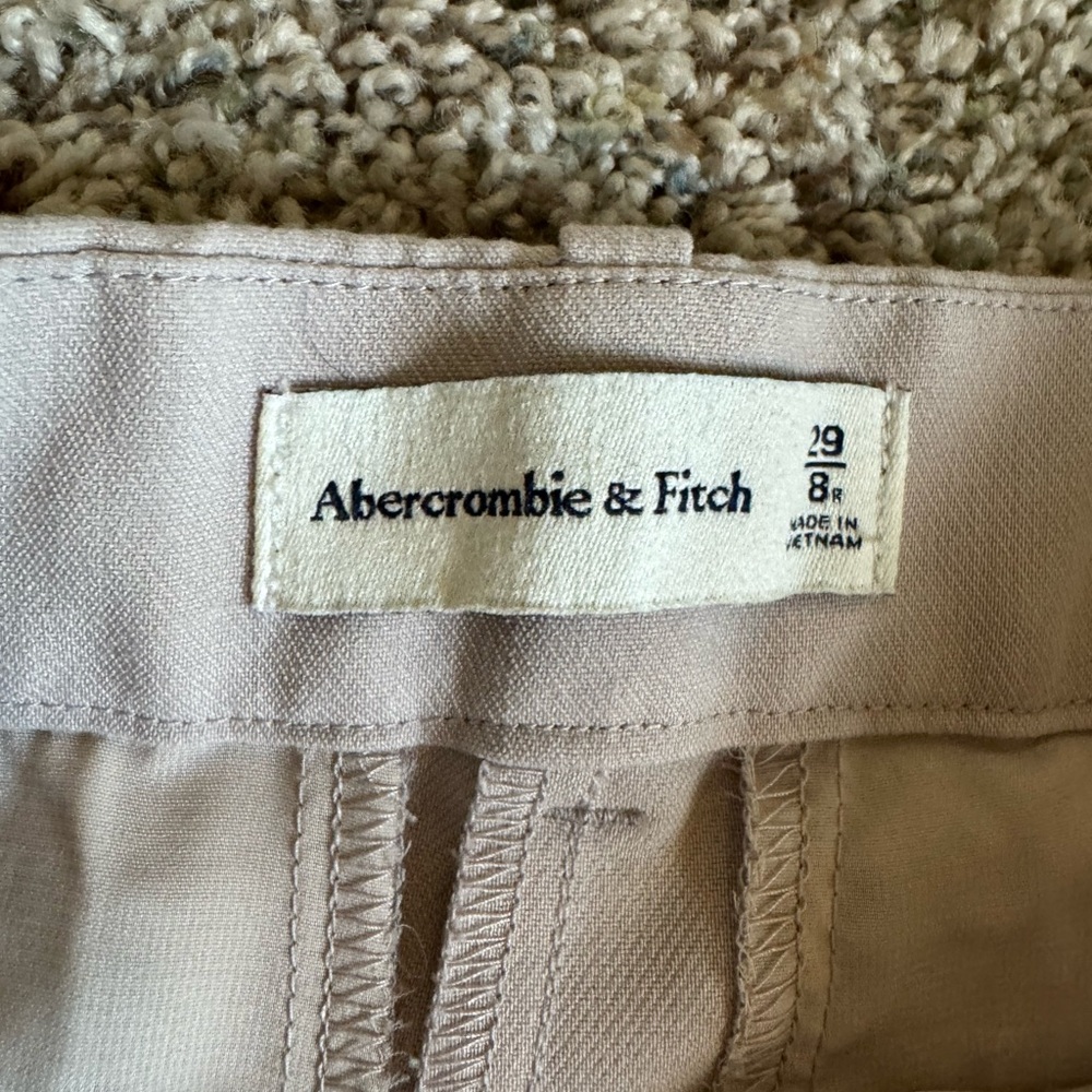 A&F Sloane Tailored Wide Leg Pant - Picture 2 of 3